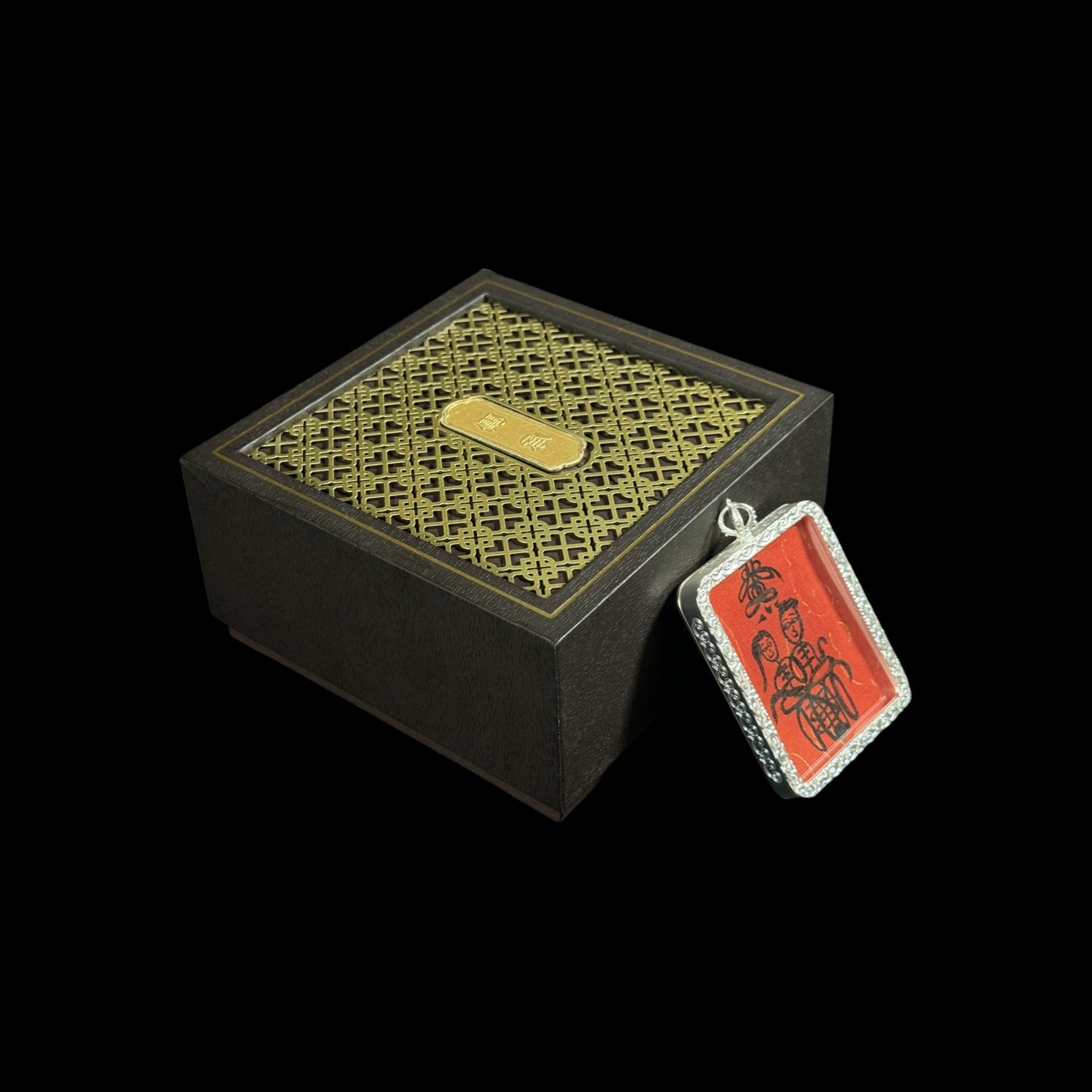 Taoist Culture Amulet Necklace - Love Stability