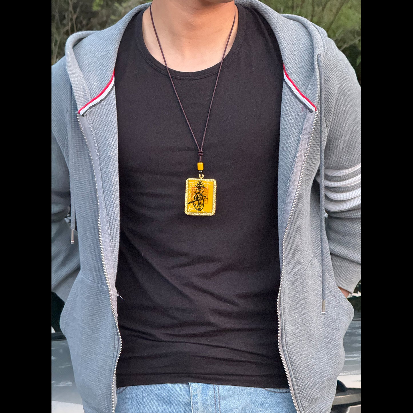Taoist Culture Talisman Necklace-Career