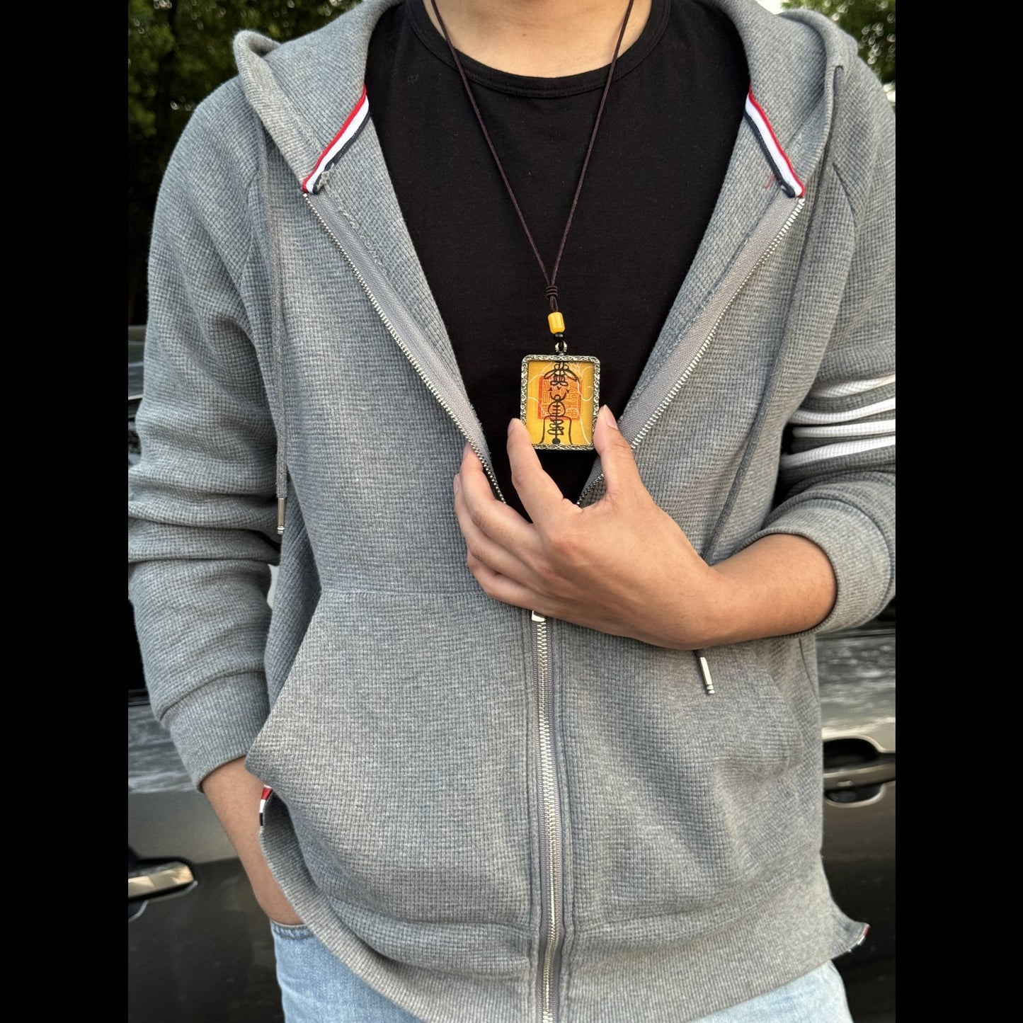 Taoist Culture Talisman Necklace-Good Health