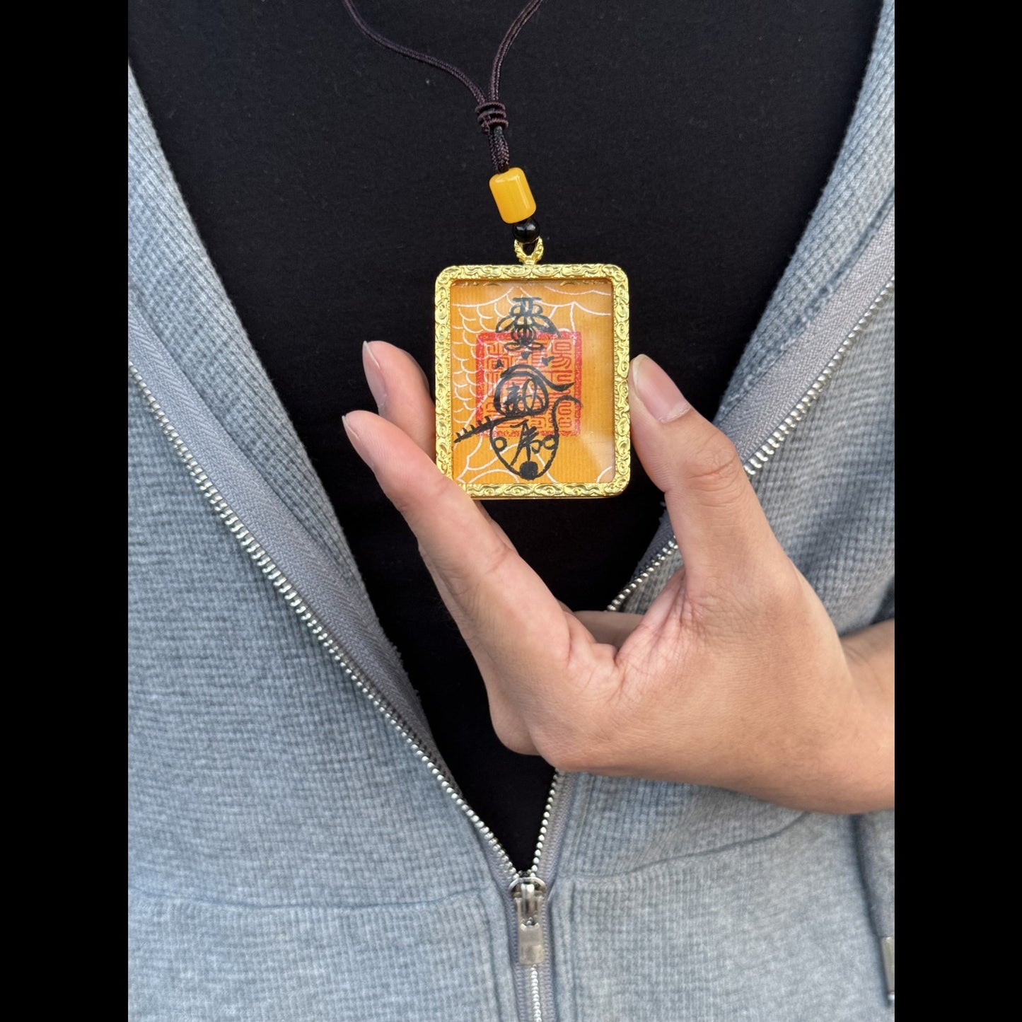 Taoist Culture Talisman Necklace-Career